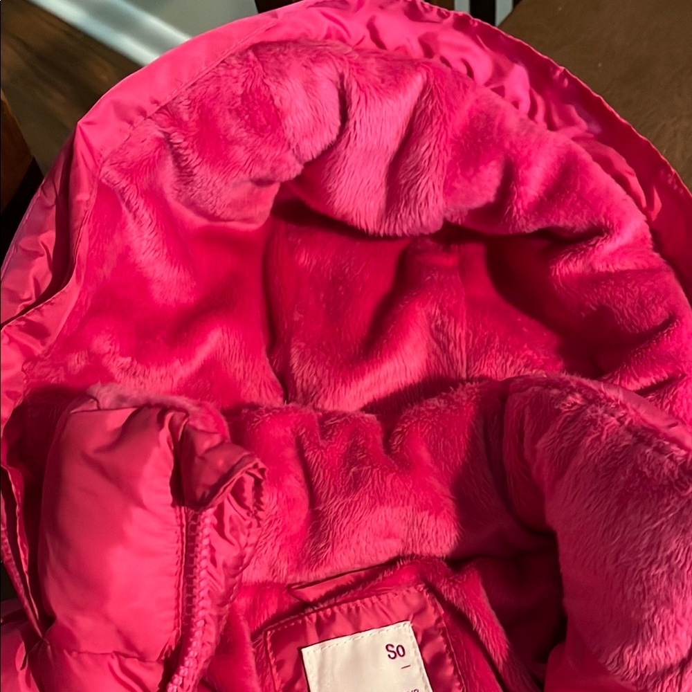 SO Vibrant Pink Fleece Jacket - Picture 3 of 8